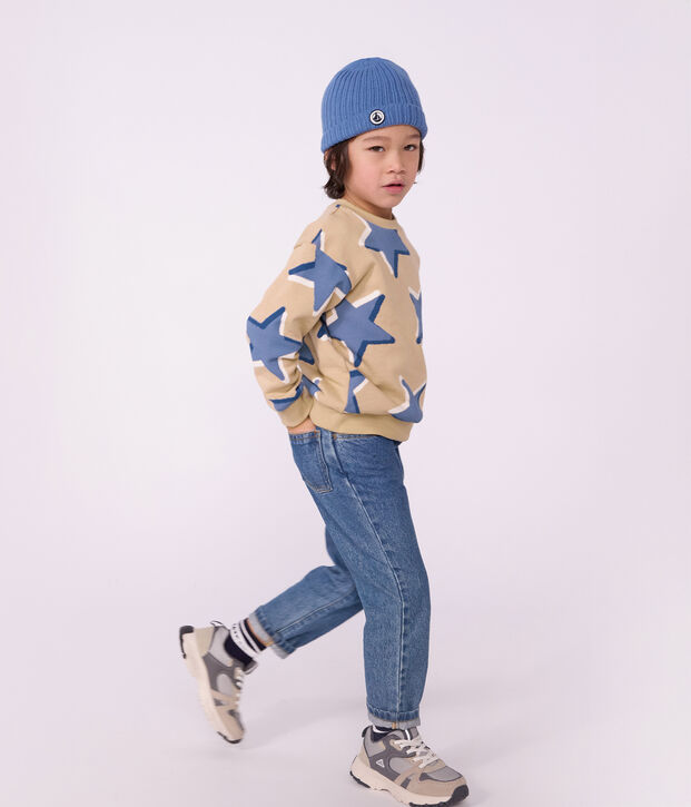 Kinderbroek van denim blauw