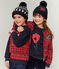 Sweatshirt enfant garçon rouge TERKUIT/bleu SMOKING/ BELUGA