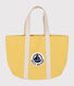 Sac de plage en coton uni