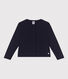 Cardigan enfant en coton uni