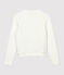 Dames cardigan van gewatteerde tubic. wit MARSHMALLOW