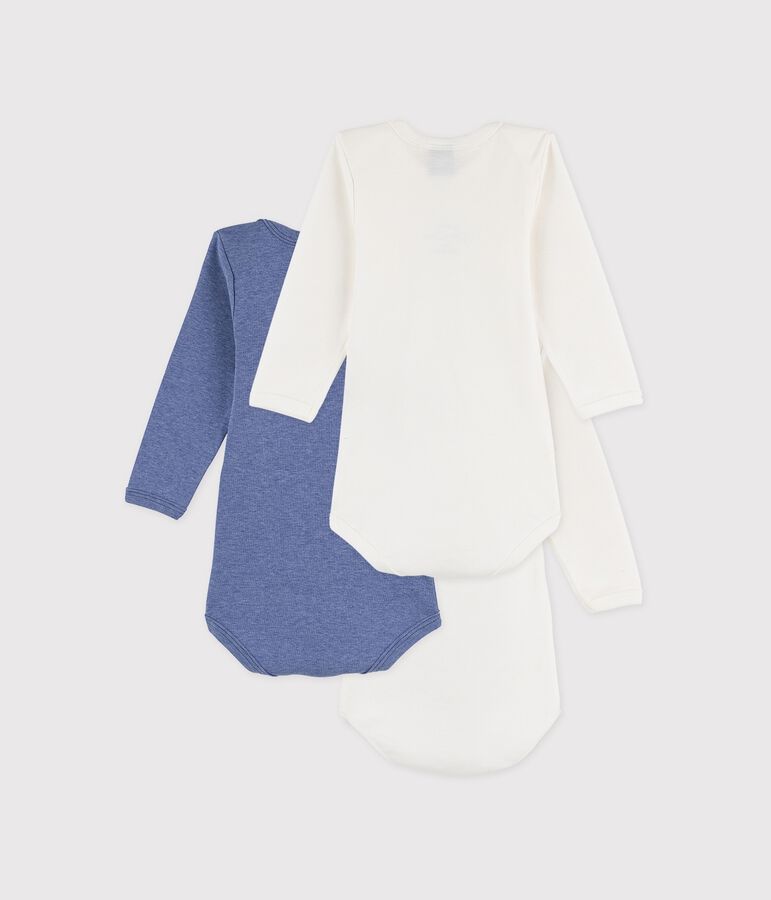 Set van 3 rompertjes met lange mouwen voor baby's multicouleur