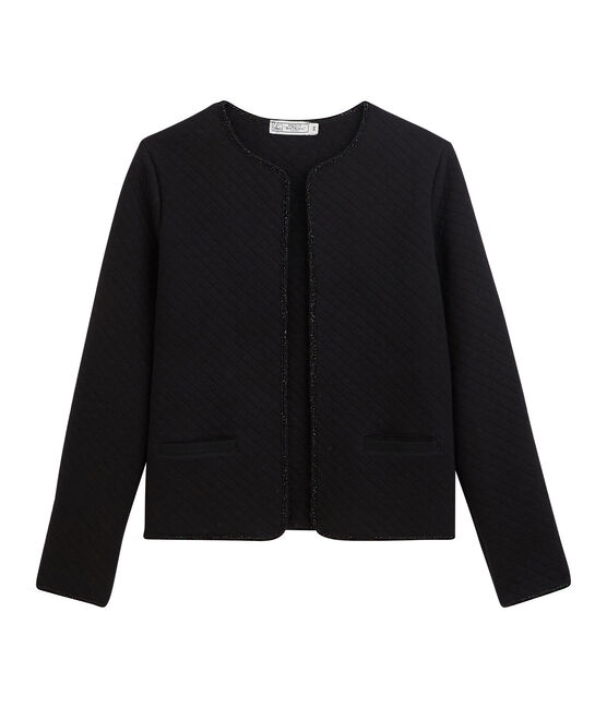 Cardigan jasje van tubic vrouwen zwart NOIR/geel DORE