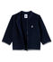 Cardigan bébé garçon en tubique matelassé bleu SMOKING CN