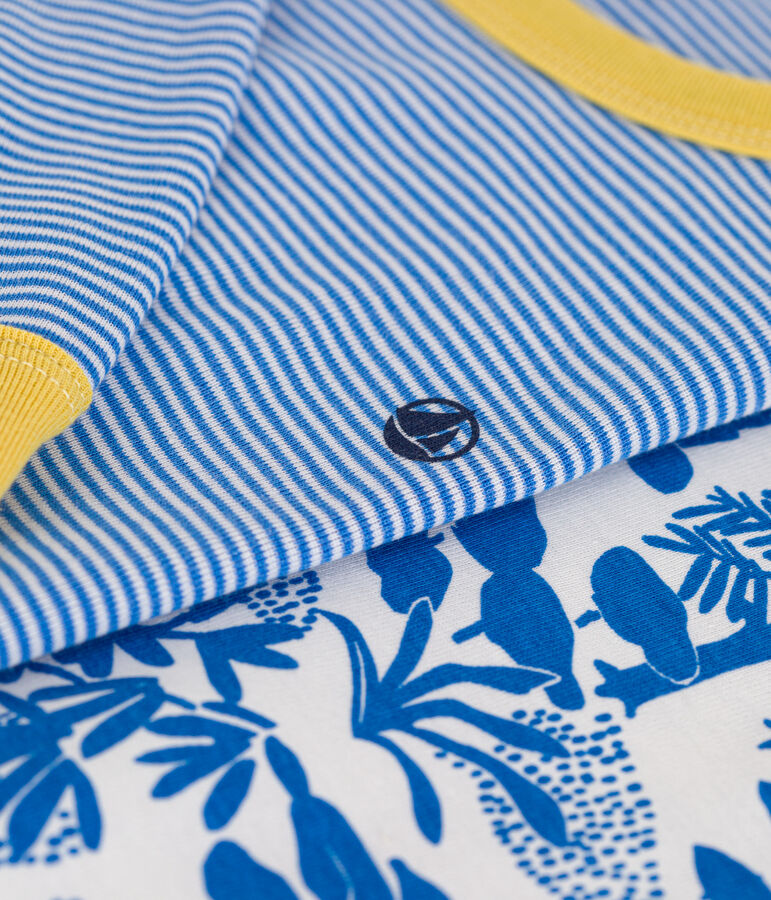 Set met 2 katoenen pyjama's voor kinderen multicouleur