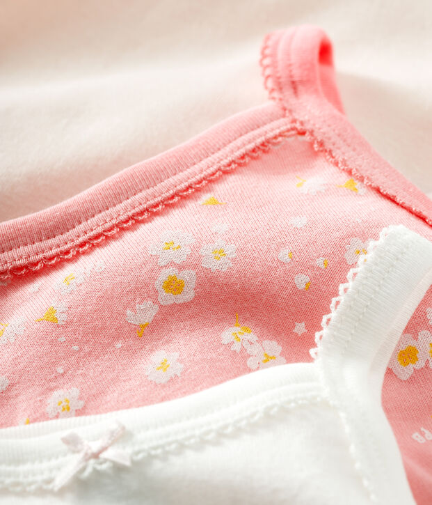 Set van 3 rompertjes met bandjes voor baby multicouleur