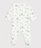 Dors bien en coton blanc/bleu/multicouleur
