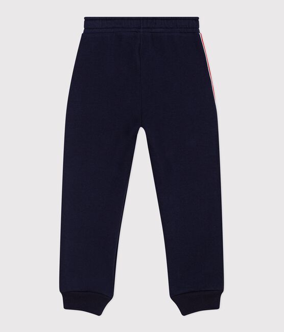 Katoenen joggingbroek voor kinderen blauw SMOKING