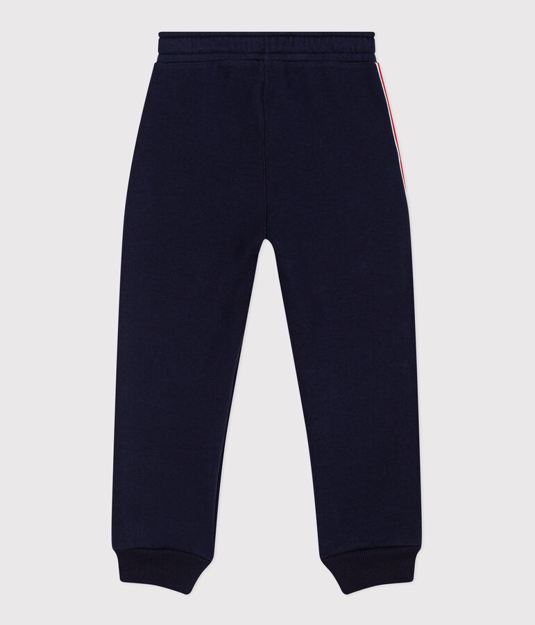 Pantalon de jogging enfant en coton bleu