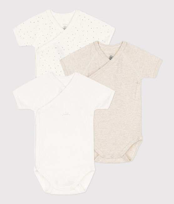 Lot de 3 bodies bébé en coton biologique variante 1
