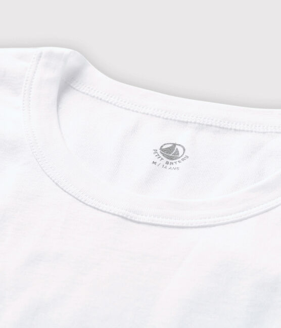 T-shirt met korte mouwen Heren. wit ECUME