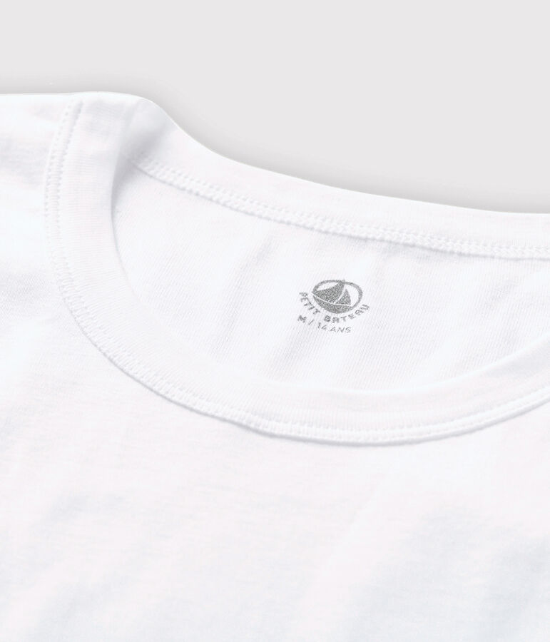 T-shirt manches courtes Homme blanc