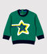 Sweatshirt van molton baby.
