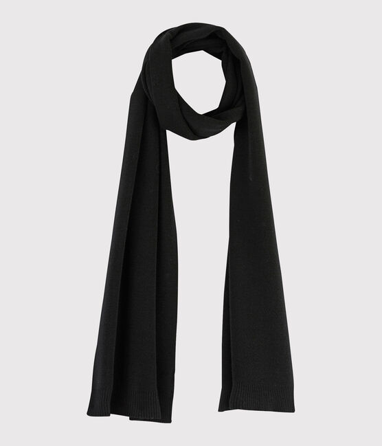 Echarpe en laine Femme noir NOIR