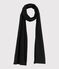 Echarpe en laine Femme noir NOIR