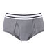 Slip homme rayure milleraies