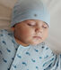 Effen katoenen babymutsje