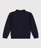 Jongenscardigan in tubic blauw SMOKING