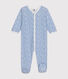 Pyjama imprimé fleurs en coton bébé