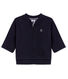 Cardigan met rits in molton voor babyjongens
