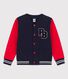 Cardigan teddy en molleton enfant fille garçon