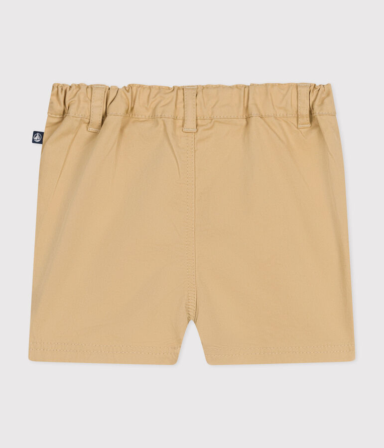 Babyshort in lichte keperstof beige