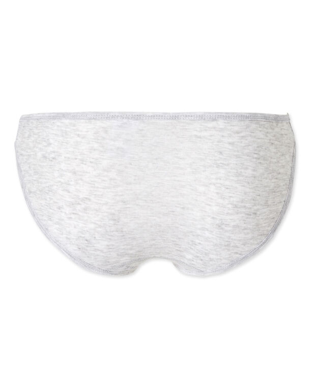 Culotte femme en coton l&eacute;ger gris