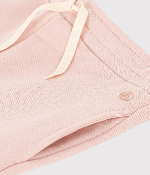 Fleece joggingbroek voor meisjes roze