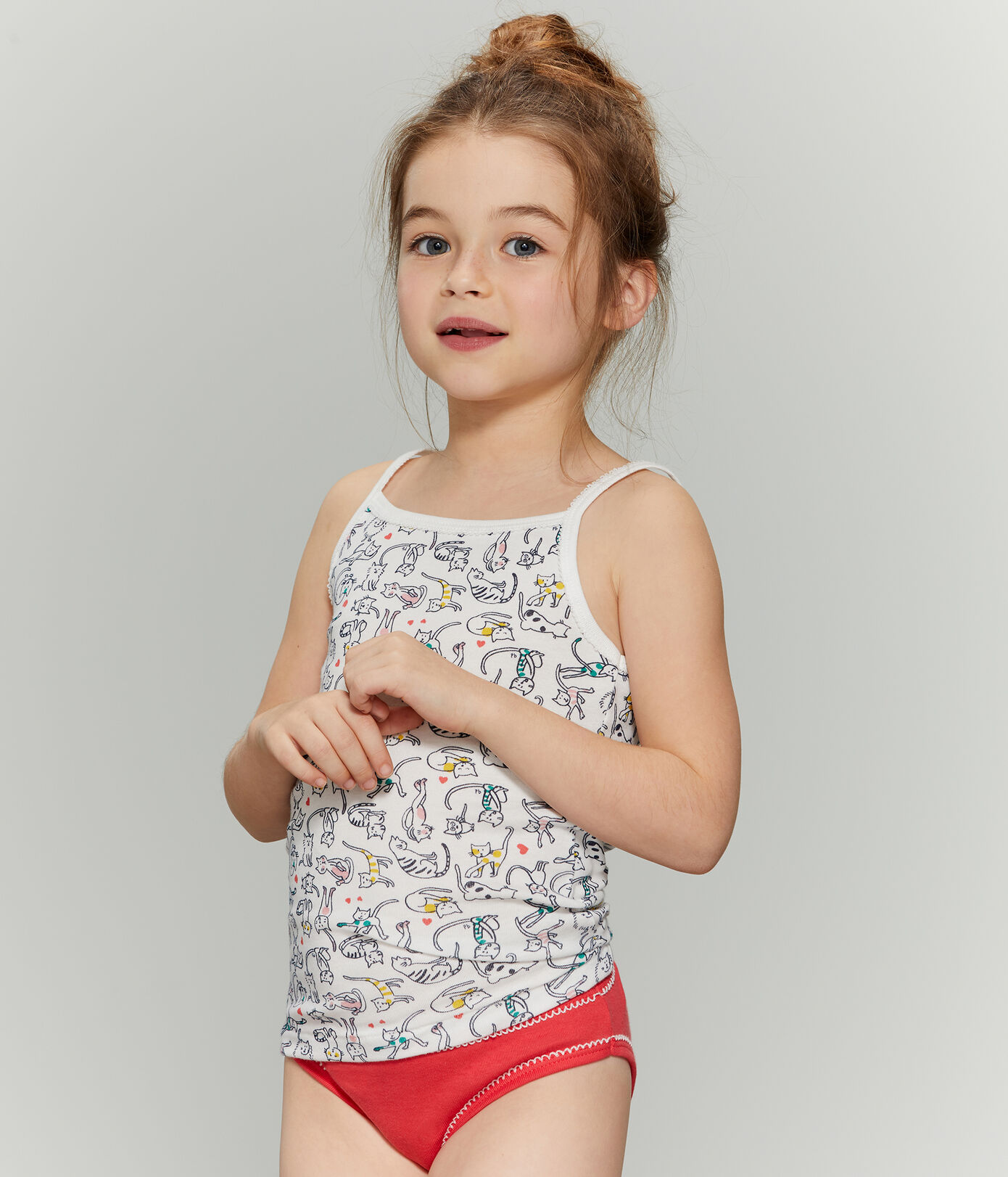 Trio de culottes petite fille variante 1 Petit Bateau