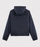 Warm gerecycled Dames windjack blauw SMOKING