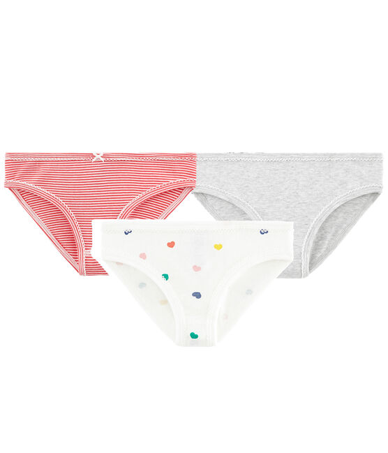 Trio de culottes petite fille variante 1