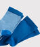 Lot de 2 de paires de chaussettes garçon-fille variante 2