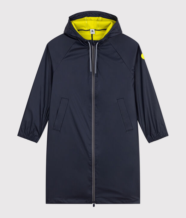 Lange tweekleurige regenjas voor dames SMOKING