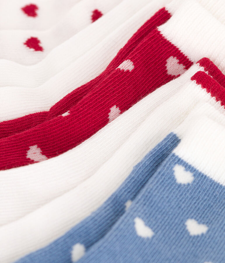 5 paires de chaussettes b&eacute;b&eacute; en coton c&oelig;urs multicouleur