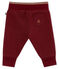 Glitterbroek in molton voor babymeisjes rood OGRE/geel DORE