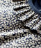 Blouse met lange mouwen babymeisje blauw SMOKING/wit MARSHMALLOW