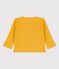 Cardigan en coton et lyocell bébé jaune OCRE