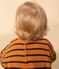 Sweatshirt in gestreepte bouclébadstof voor baby's ECUREUIL/ SMOKING