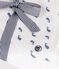 Katoenen badcape voor baby's blauw/blauw