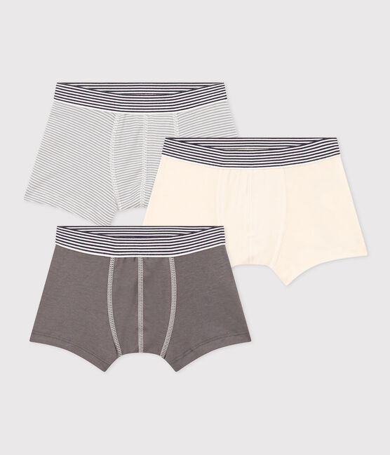 Set van 3 boxershorts voor jongens in katoen variante 1