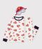 Pyjama d&eacute;guisement pompier enfant en coton blanc/multicouleur