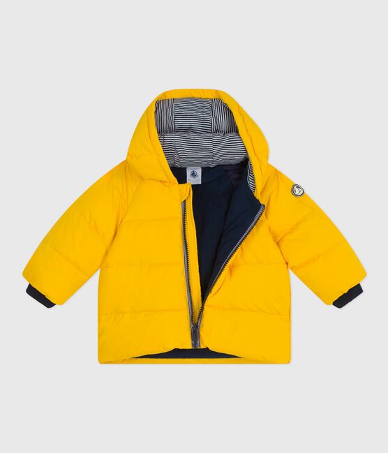 Doudoune bébé unie jaune JAUNE