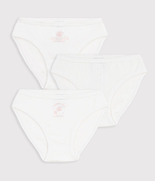 Lot de 3 culottes en coton multicouleur