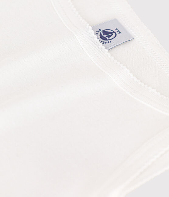Chemise à bretelles L'ICONIQUE en coton BIO Femme blanc ECUME