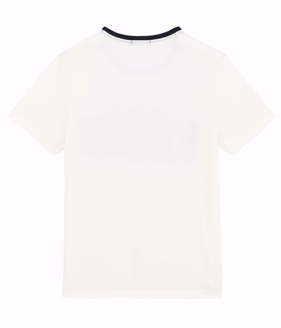 Tee-shirt manches courtes unisex blanc MARSHMALLOW