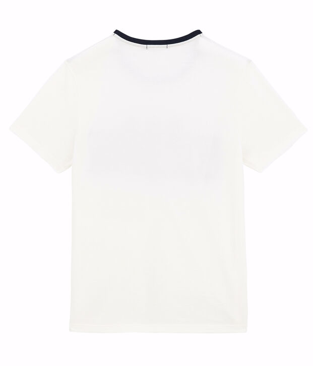 Tee-shirt manches courtes unisex blanc