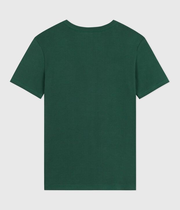 Katoenen dames-T-shirt met korte mouwen - L'Iconique groen