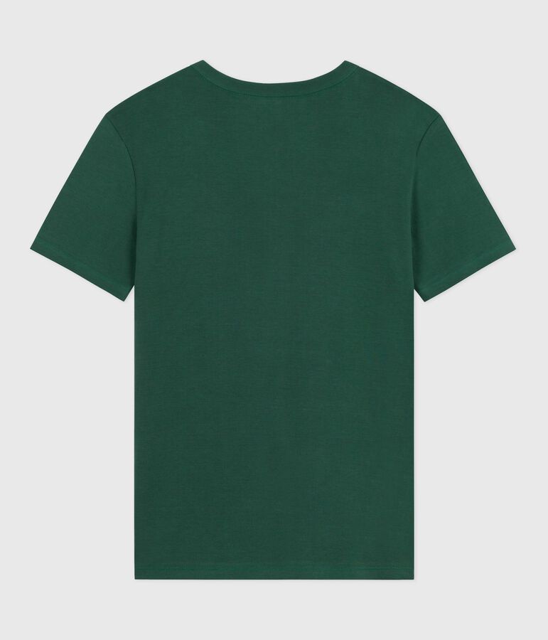 Katoenen dames-T-shirt met korte mouwen - L'Iconique groen