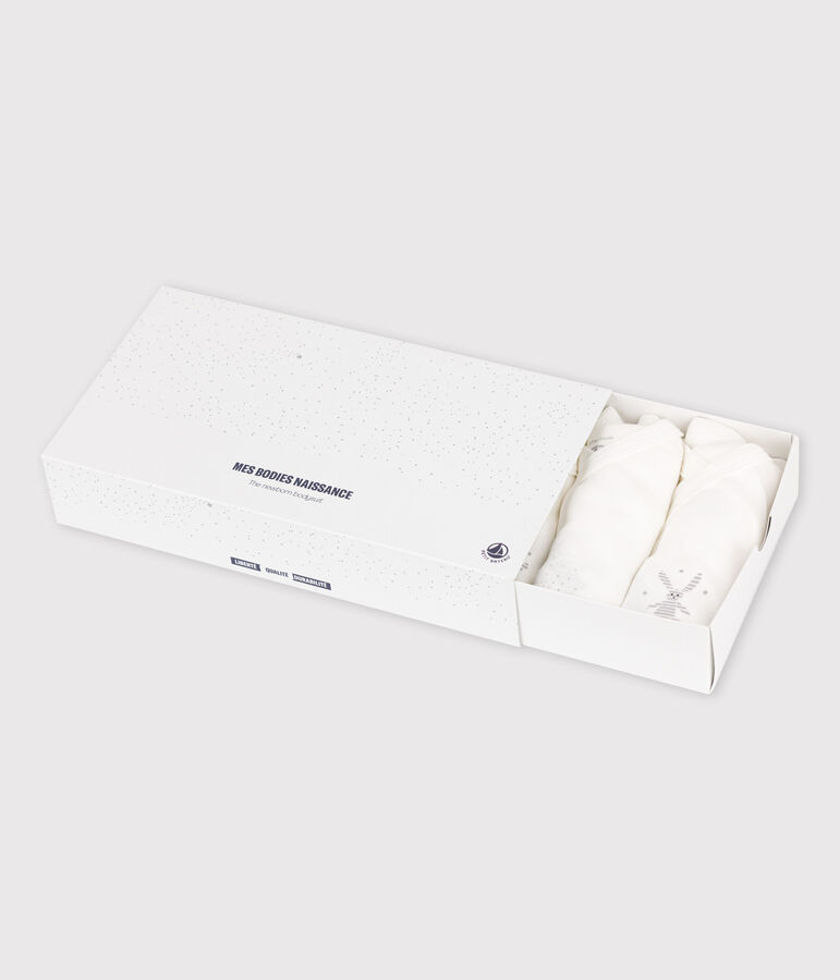 Set van 5 babybody's in biokatoen variante 1