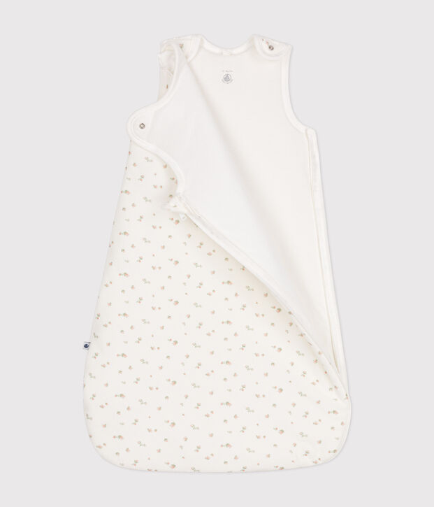 Gigoteuse fleurs en velours b&eacute;b&eacute; TOG 3 blanc/multicouleur